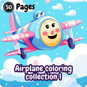 Airplane Coloring Book for Kids – A Fun and Engaging Experience