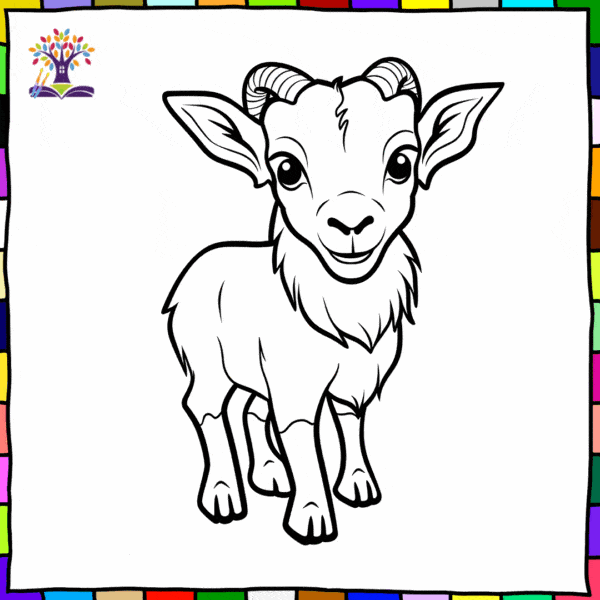 cute animals coloring book for toddlers and kids V5 - Image 3