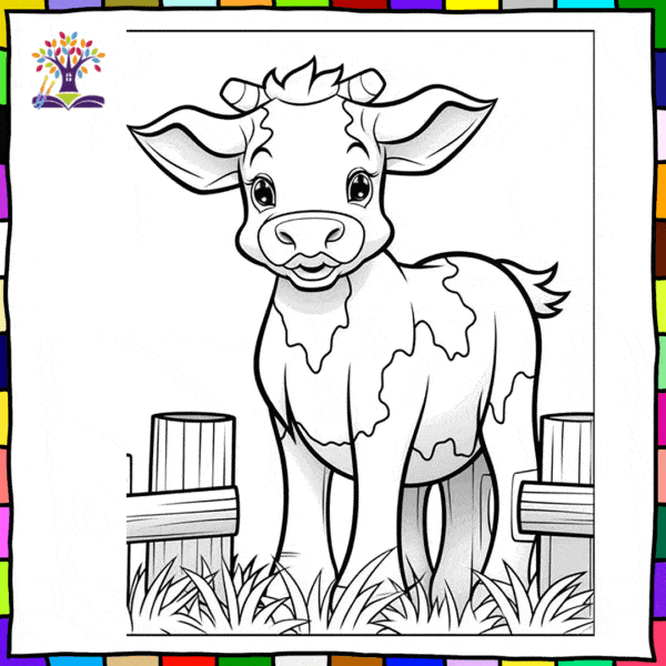 cute animals coloring book for toddlers and kids V7 - Image 3