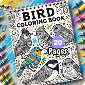 birds coloring books v1