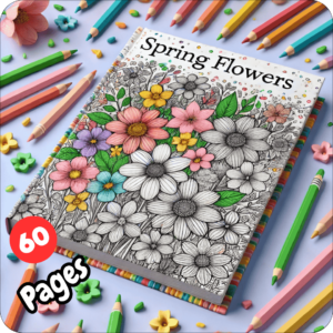 v2 spring coloring book