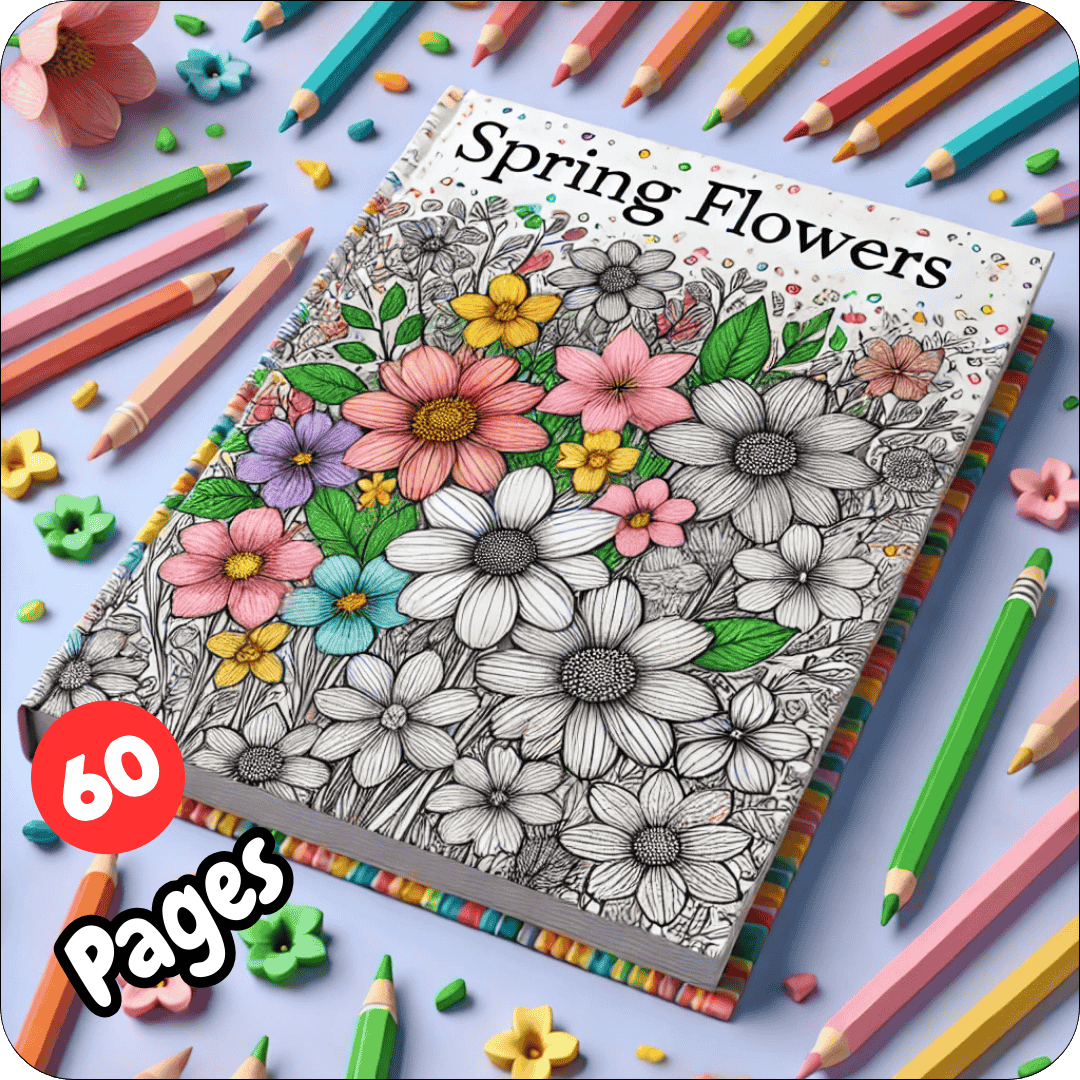 v2 spring coloring book